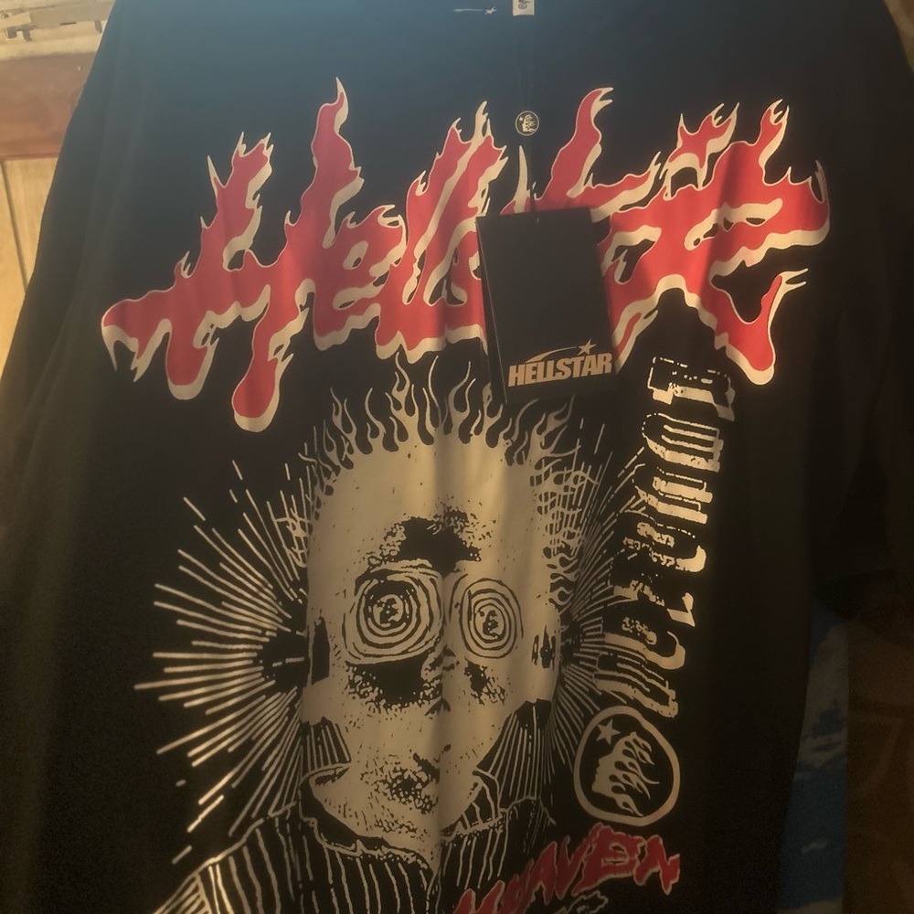 Hellstar Black Graphic Tee